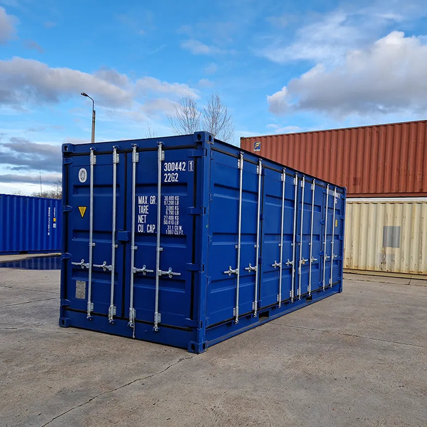 20-Fuß-Container mit offener Seite – Gebraucht