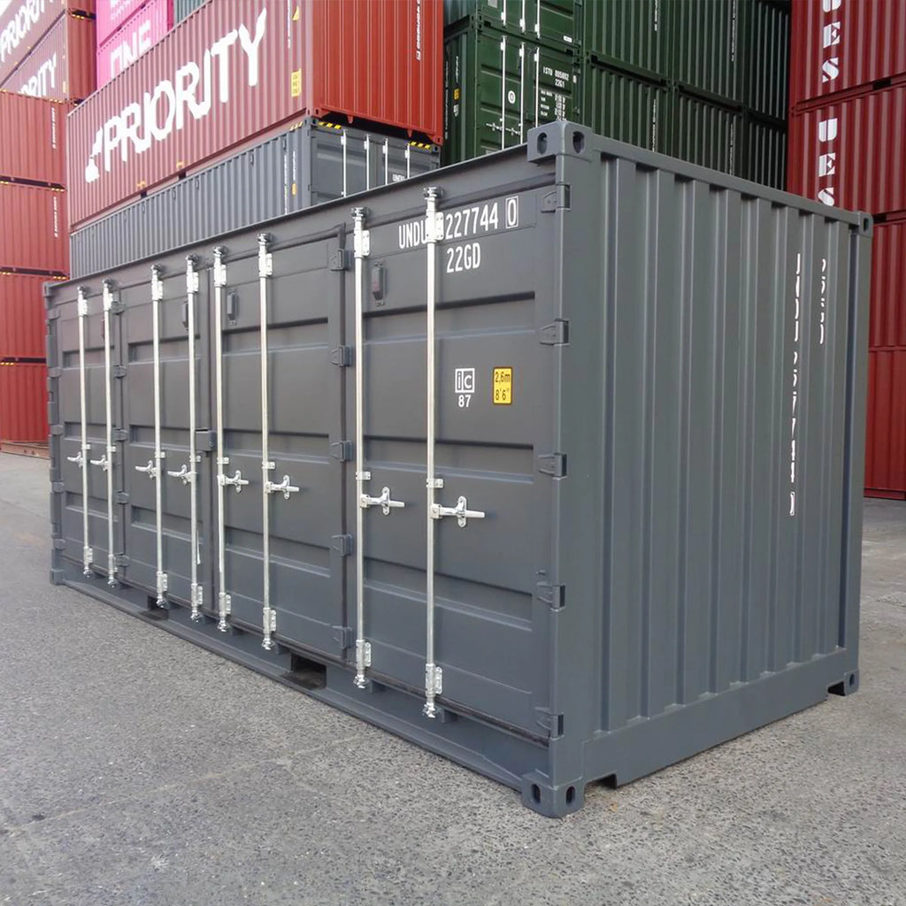 20-Fuß-Container mit offener Seite – Gebraucht
