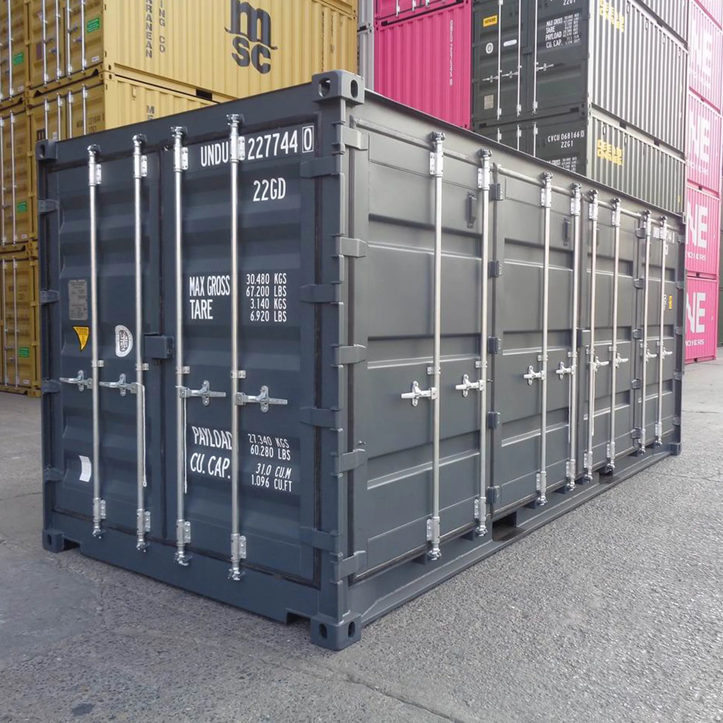 20-Fuß-Container mit offener Seite – Gebraucht