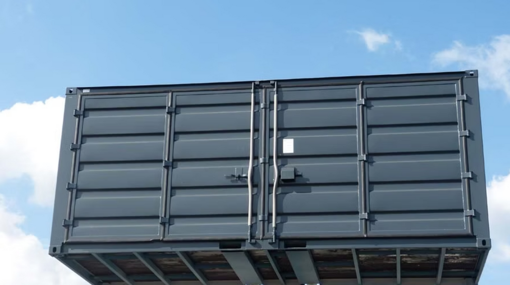 20-Fuß-Lagercontainer mit offener Seite