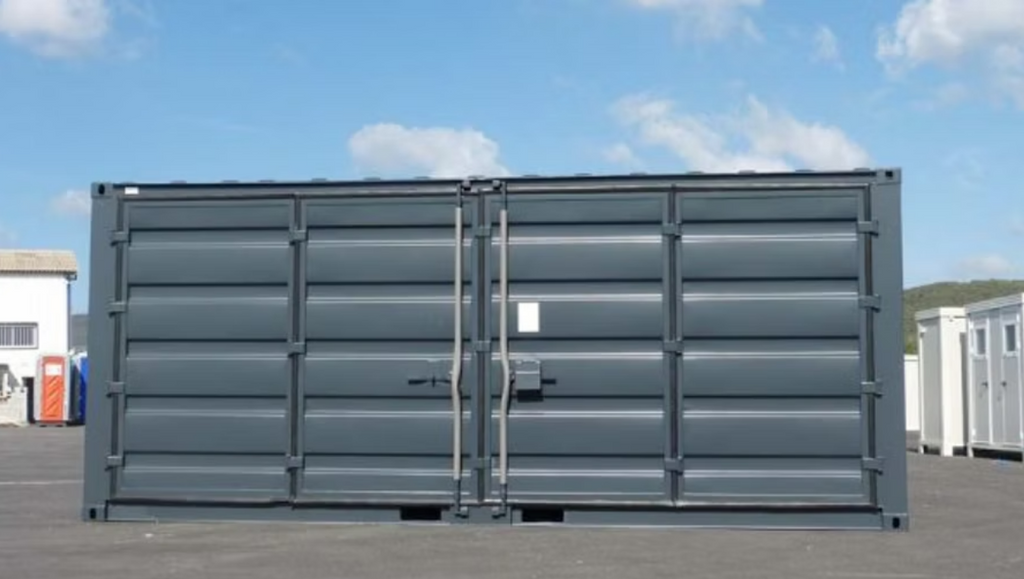 20-Fuß-Lagercontainer mit offener Seite