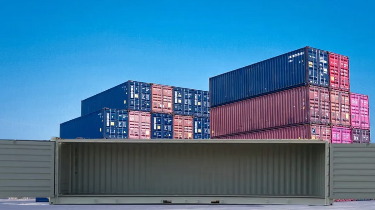 40-Fuß-High-Cube-Open-Side-Container