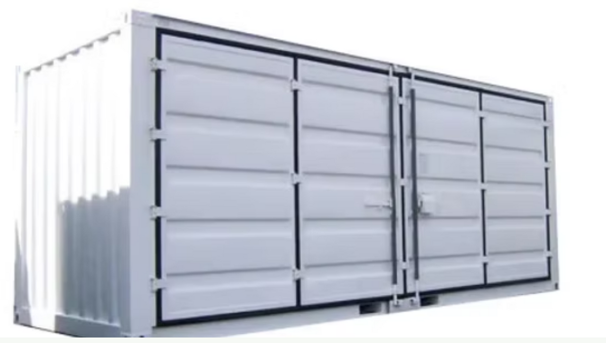 Neuer 20-Fuß-Lagercontainer mit offener Seite