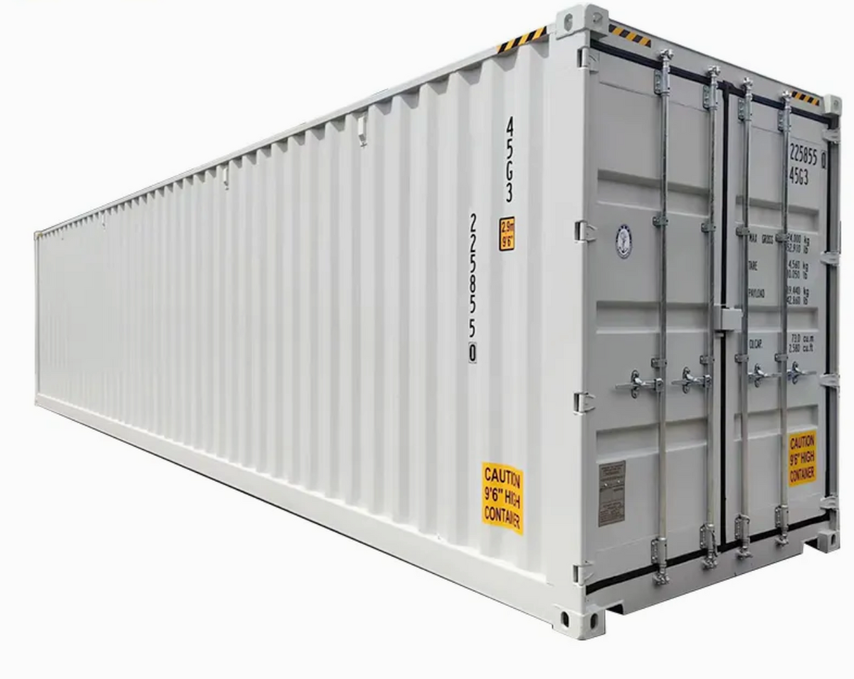 40-Fuß-Lagercontainer – Open Side – Gebraucht