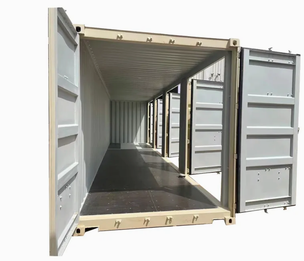 40-Fuß-Lagercontainer – Open Side – Gebraucht